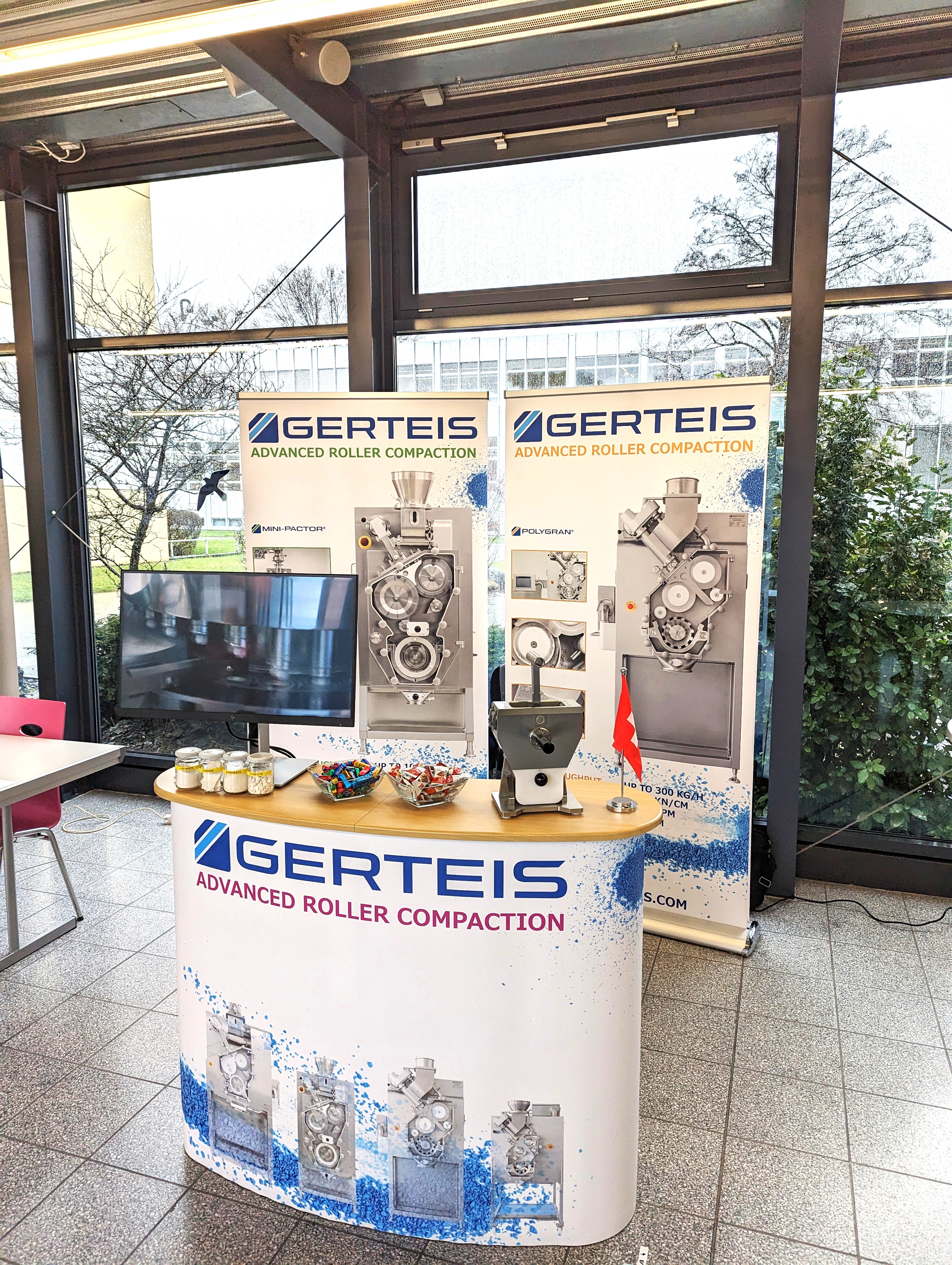 Gerteis Stand - OST University in Buchs.