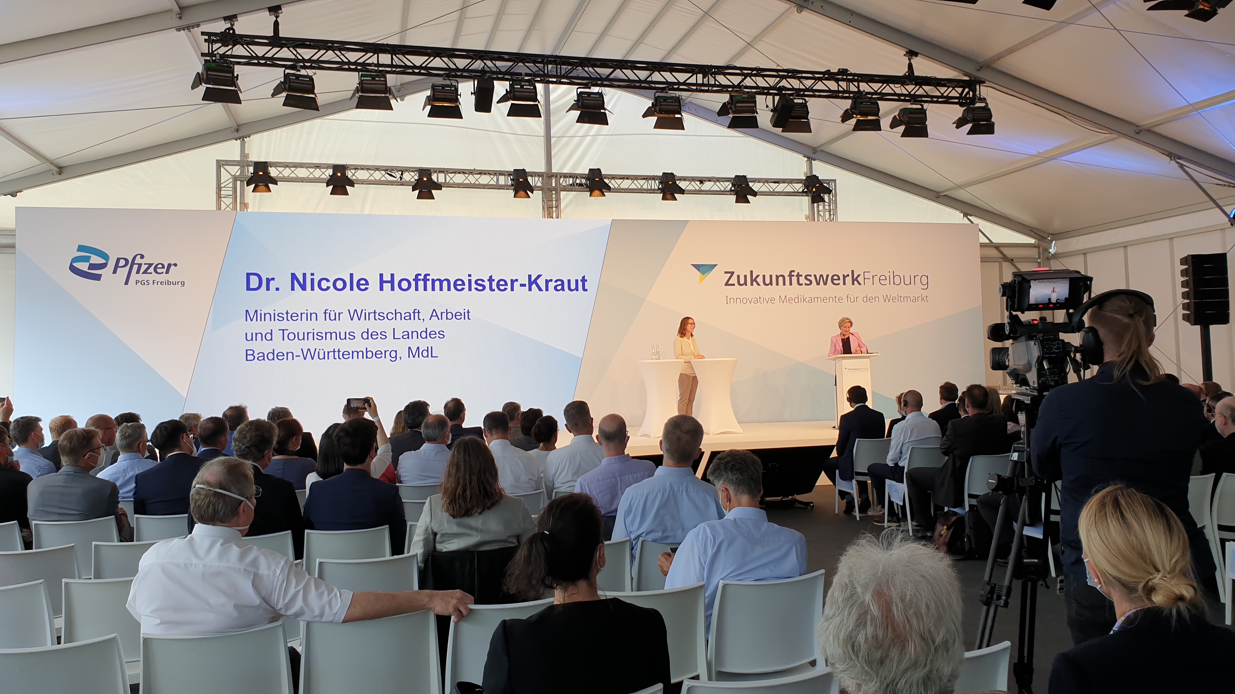 Opening ceremony Zukunftswerk Freiburg (Germany)