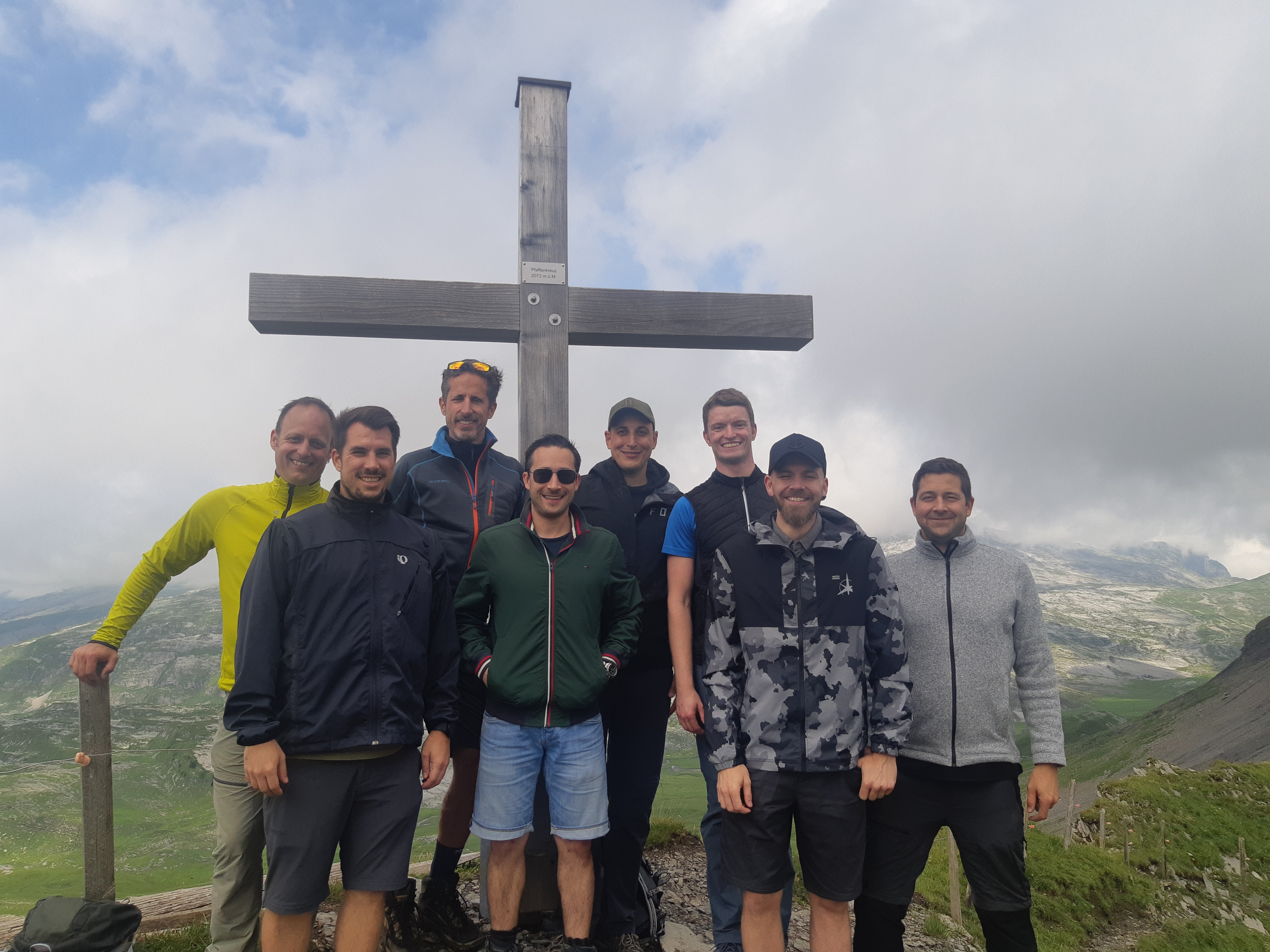 Reaching the top !